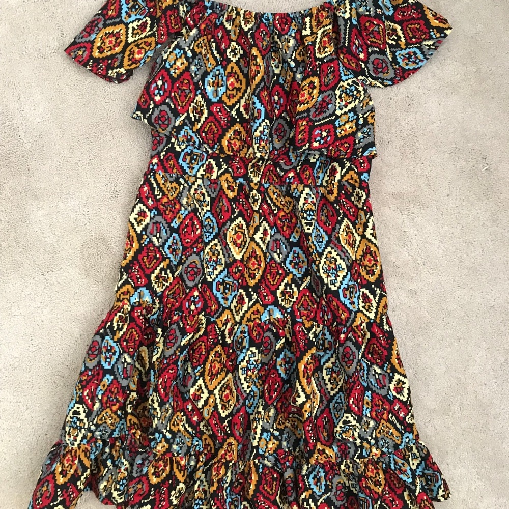 ASOS off the shoulder dress
